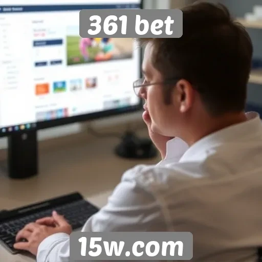 Experiência do usuário na interface do site 361 bet